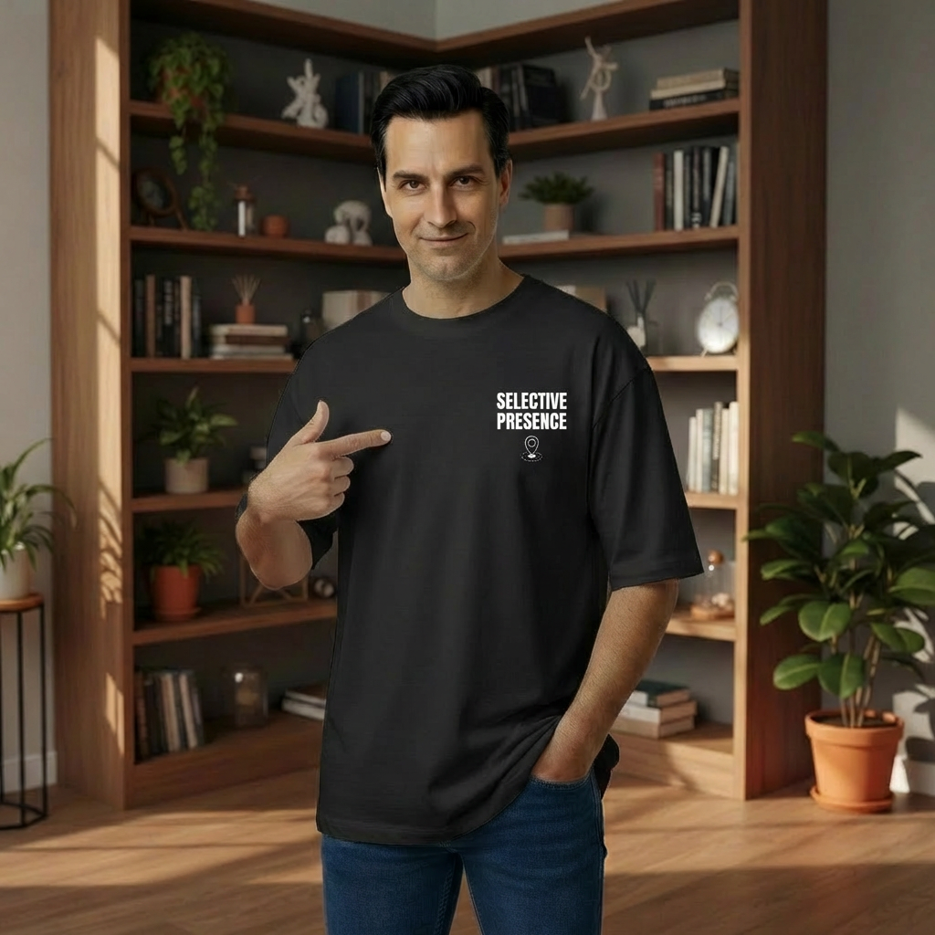 Premium OverSized T-Shirt Selectively Social