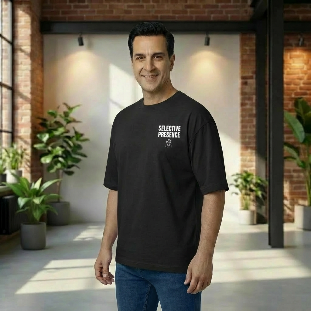 Premium OverSized T-Shirt Selectively Social
