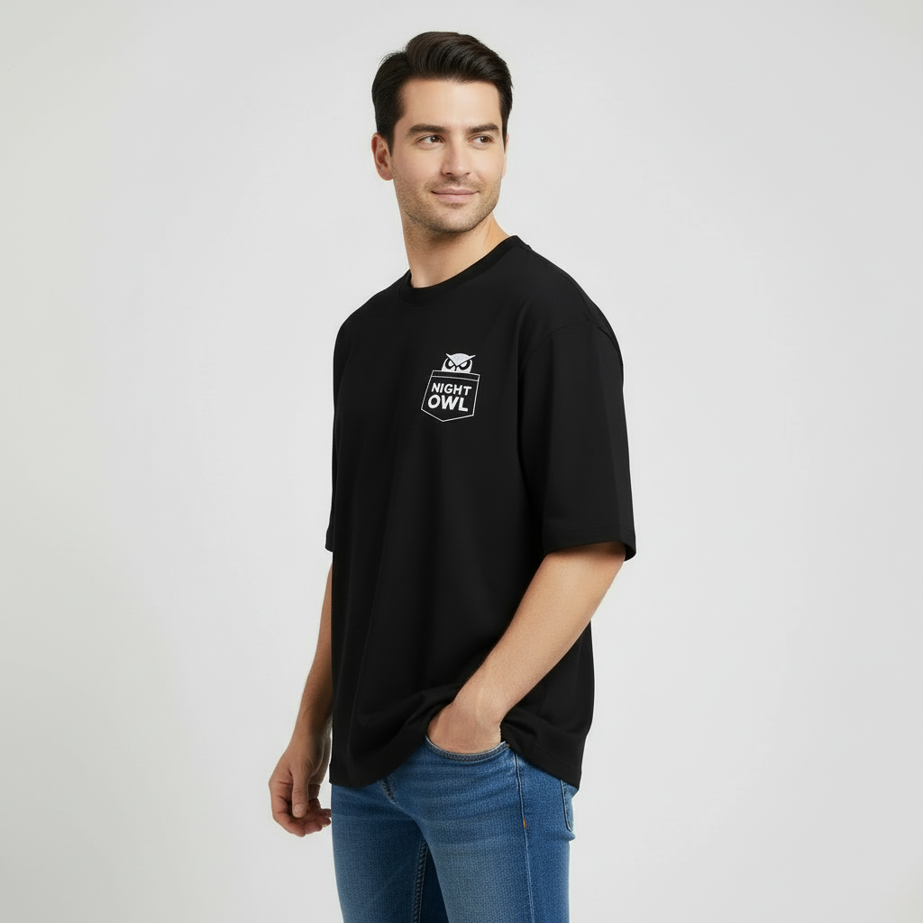 Unisex Oversized Classic T-Shirt - Night Owl